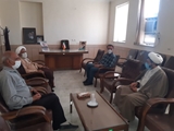 دیدار رئیس بیمارستان امام حسن مجتبی(ع) داراب با رئیس سازمان تبلیغات اسلامی شهرستان