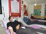 اهدا خون کارکنان بیمارستان امام حسن مجتبی(ع) داراب با هدف ترویج فرهنگ اهدا خون