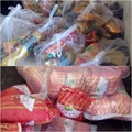 اهدای بسته های حمایتی به خانواده مدافعان سلامت بیمارستان امام حسن مجتبی (ع) داراب