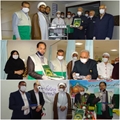 حضور خادمیاران رضوی در بیمارستان امام حسن مجتبی (ع) داراب
