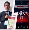 نوجوان نابغه دارابی، فرزند همکاران پرتلاش بیمارستان، در رباتیک خوش درخشید! 
