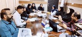 نشست هماهنگی و ارتقای عملکرد واحد اسکرین و سرم درمانی در بیمارستان امام حسن مجتبی (ع) داراب  