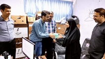 تجلیل از کارکنان حراست و فناوری اطلاعات بیمارستان امام حسن مجتبی (ع) داراب در دیدارهای جداگانه